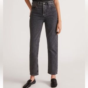 Everlane 90s Cheeky Jean in Washed Black